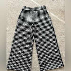Zara Houndstooth Pants